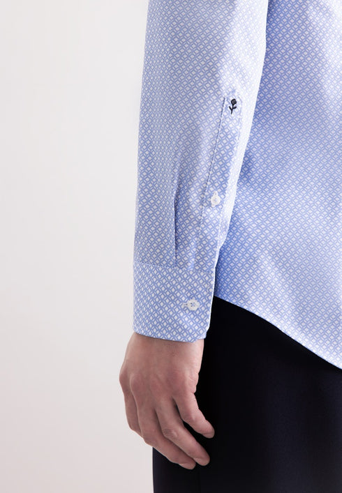 Seidensticker Business Kent Performance Shirt – Slim Fit Blue 01.845668